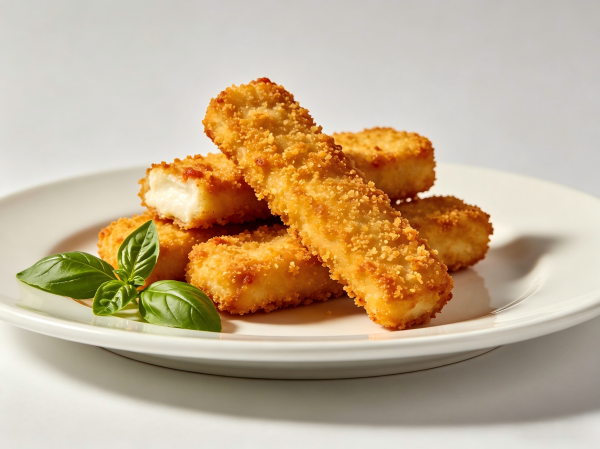 Crispy Fried Mozzarella Sticks
