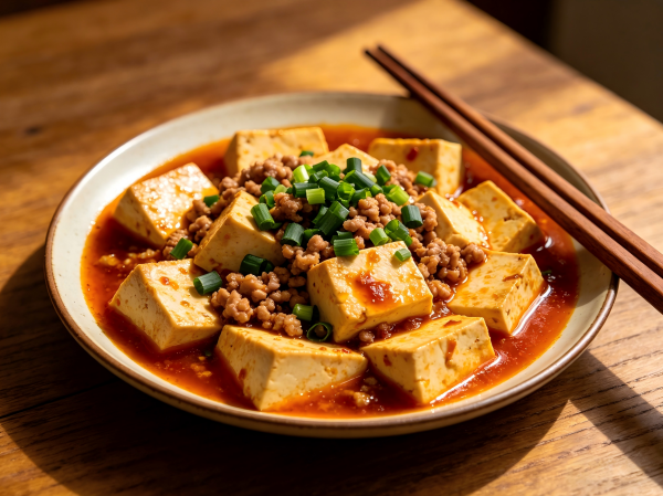 Spicy Tofu with Minced Pork